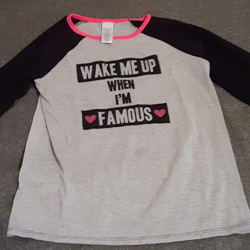 Grey pajama shirt